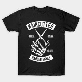 Barber Skull T-Shirt